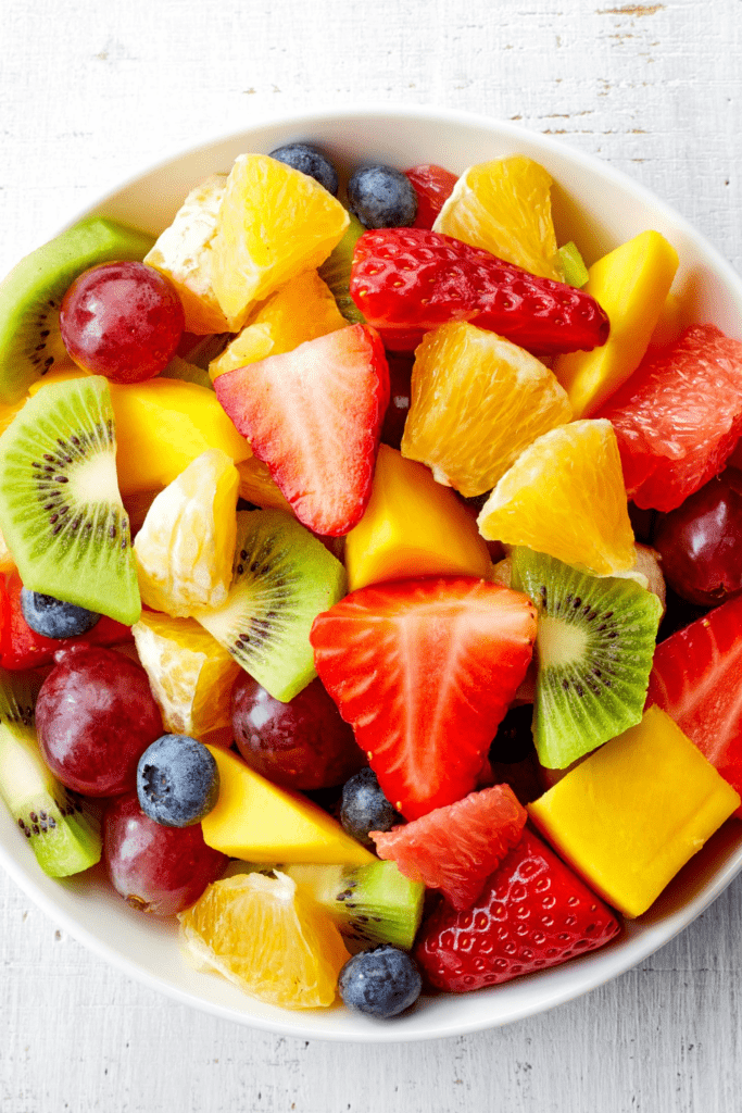 Bowl of Fresh Fruits