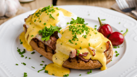 Eggs Benedict with Fresh Herbs