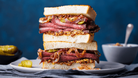 Homemade Pastrami Sandwiches