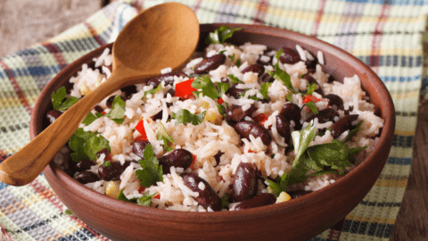 Bowl of Red Beans and Rice