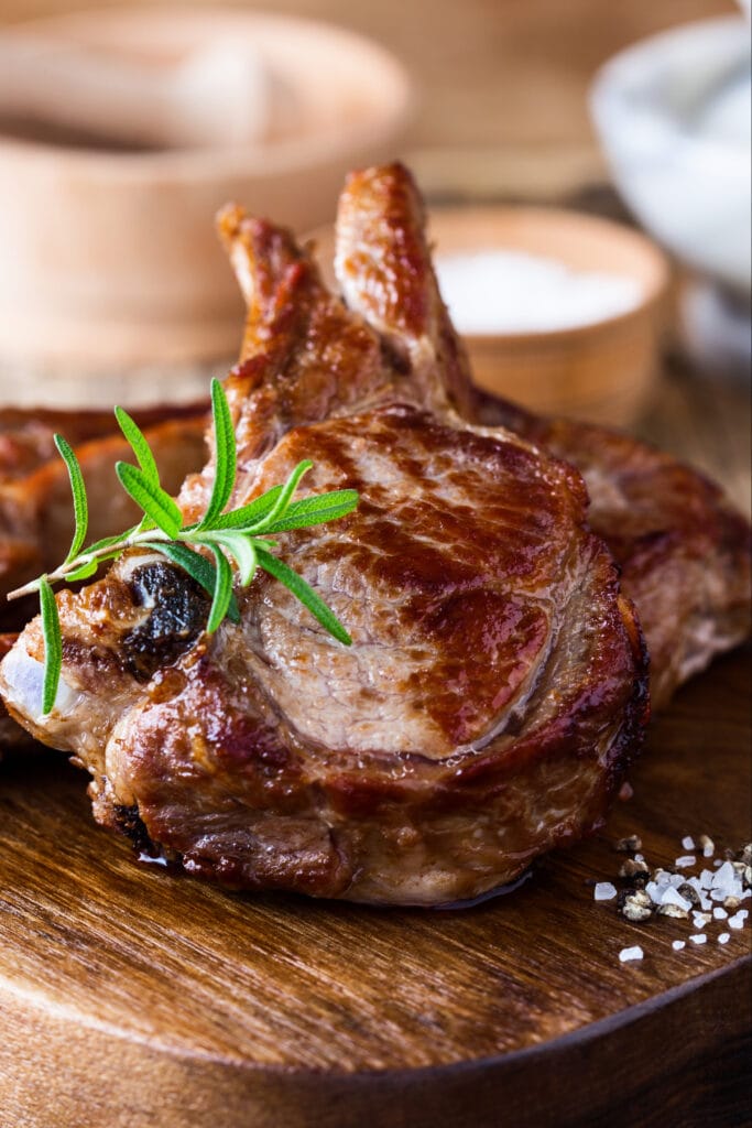 Roasted Veal Chops