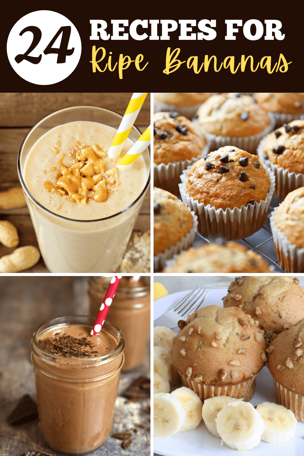 24 Recipes for Ripe Bananas - Insanely Good