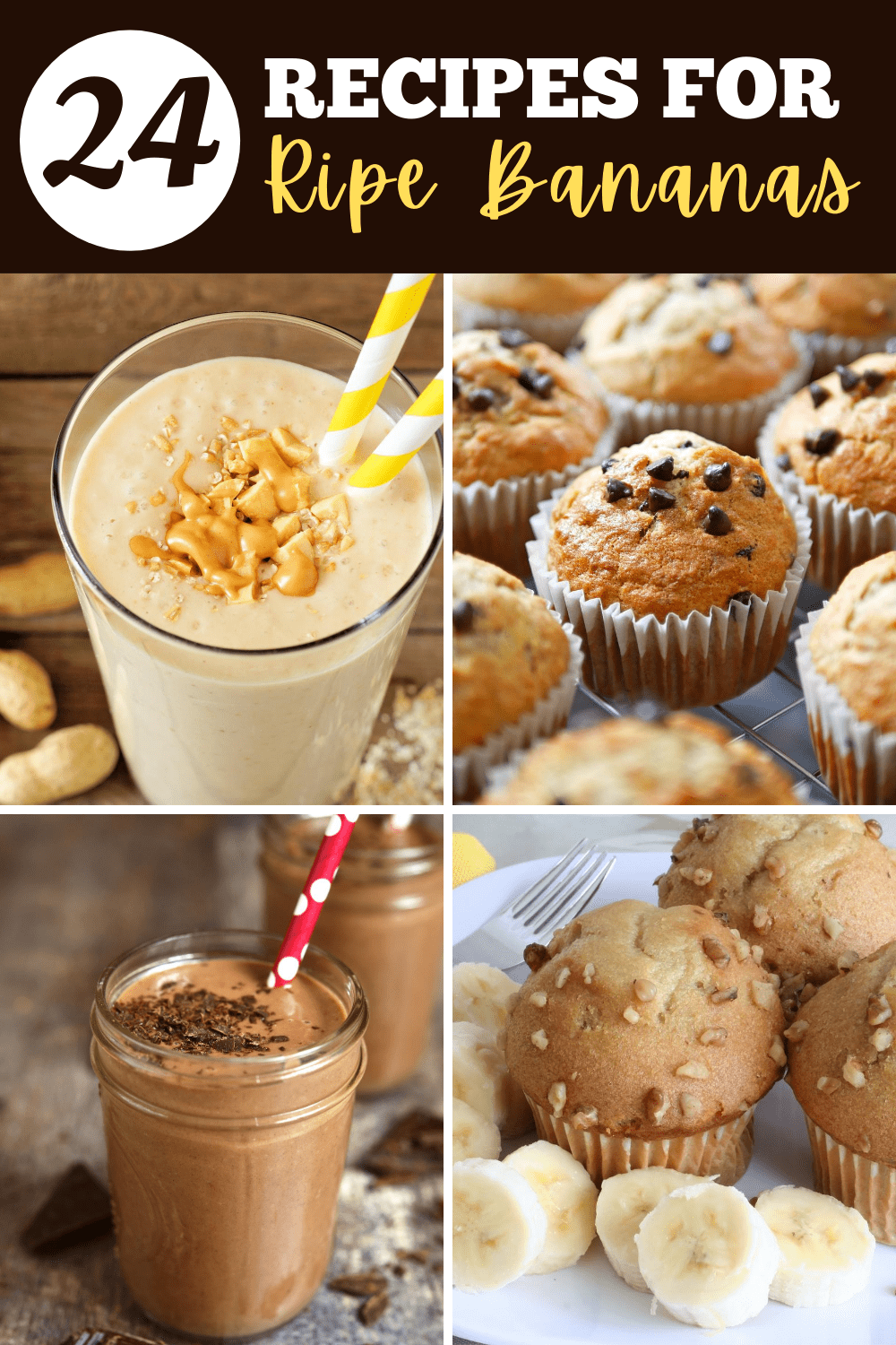24 Recipes for Ripe Bananas - Insanely Good