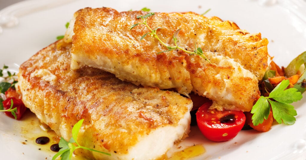 16 Tasty Side Dishes for Tilapia featuring Baked Tilapia with Cherry Tomatoes and Balsamic