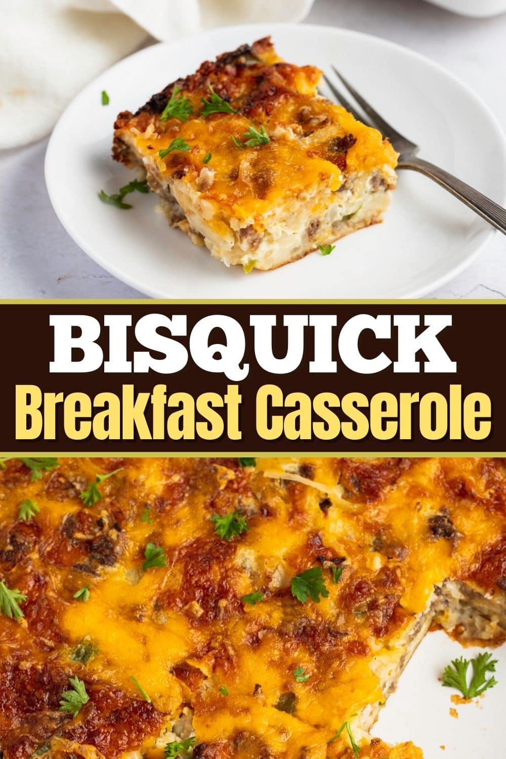 Bisquick Breakfast Casserole Recipe - Insanely Good