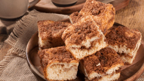 Homemade Cinnamon Coffee Cake
