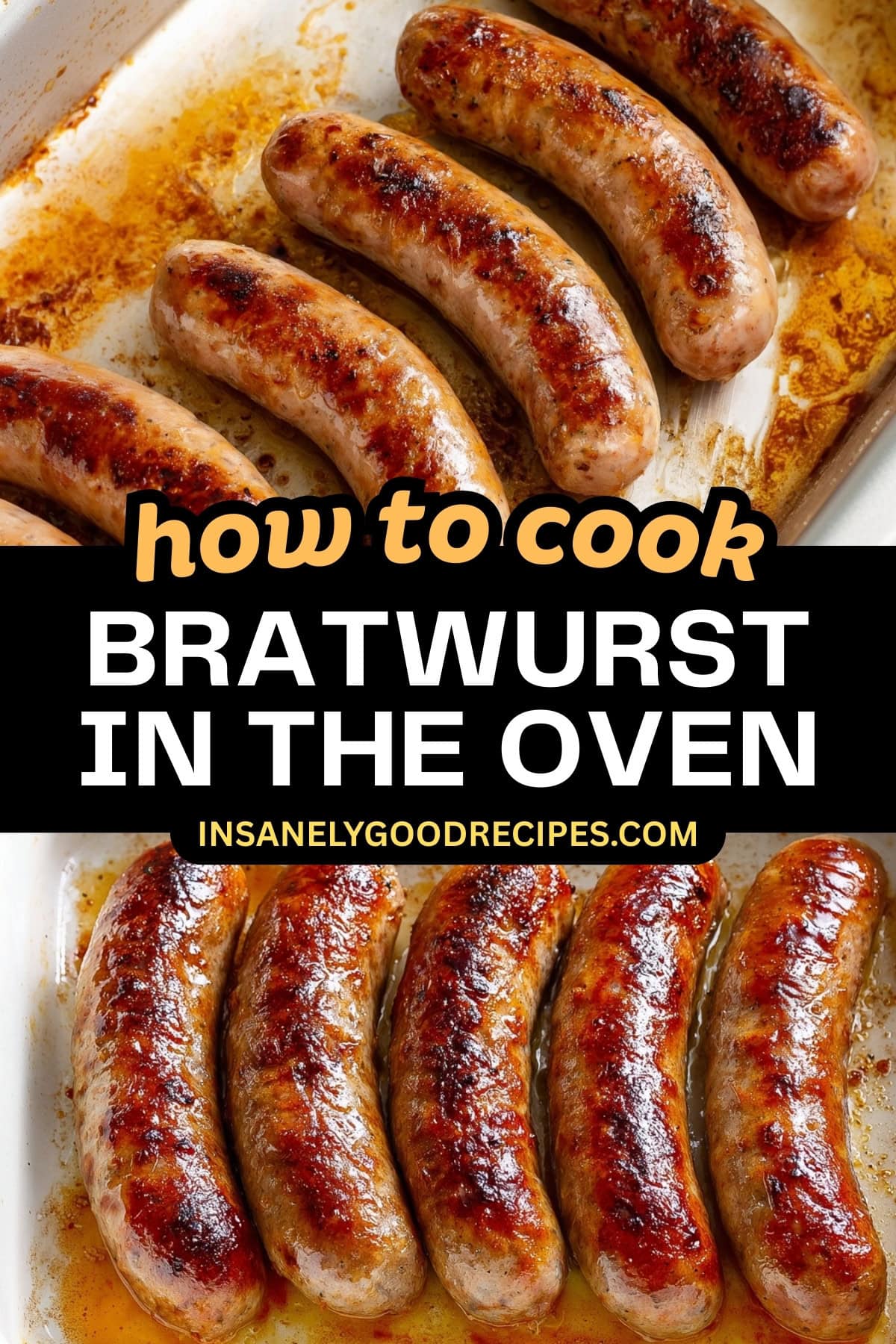 How to Cook Bratwurst in the Oven