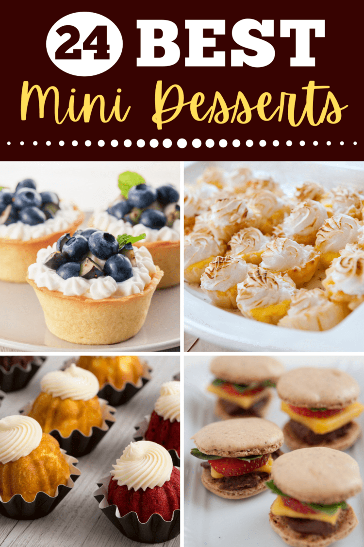 24 Best Mini-Desserts (+ Easy Recipes) - Insanely Good