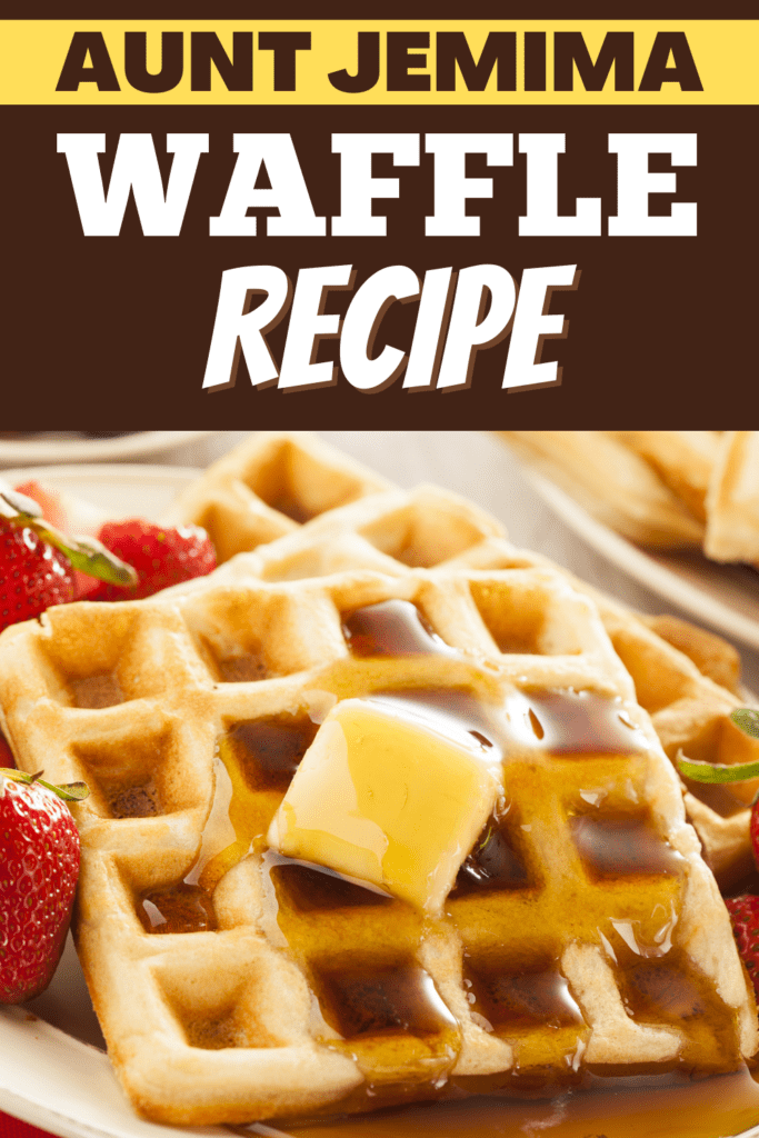 Aunt Jemima Waffle Recipe