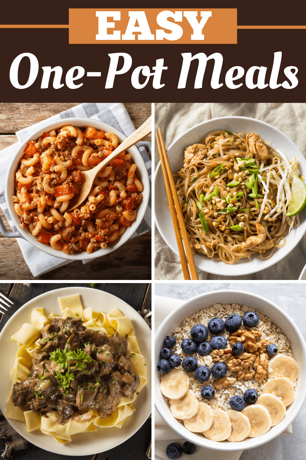 24 Easy One-Pot Meals the Family Will Love - Insanely Good