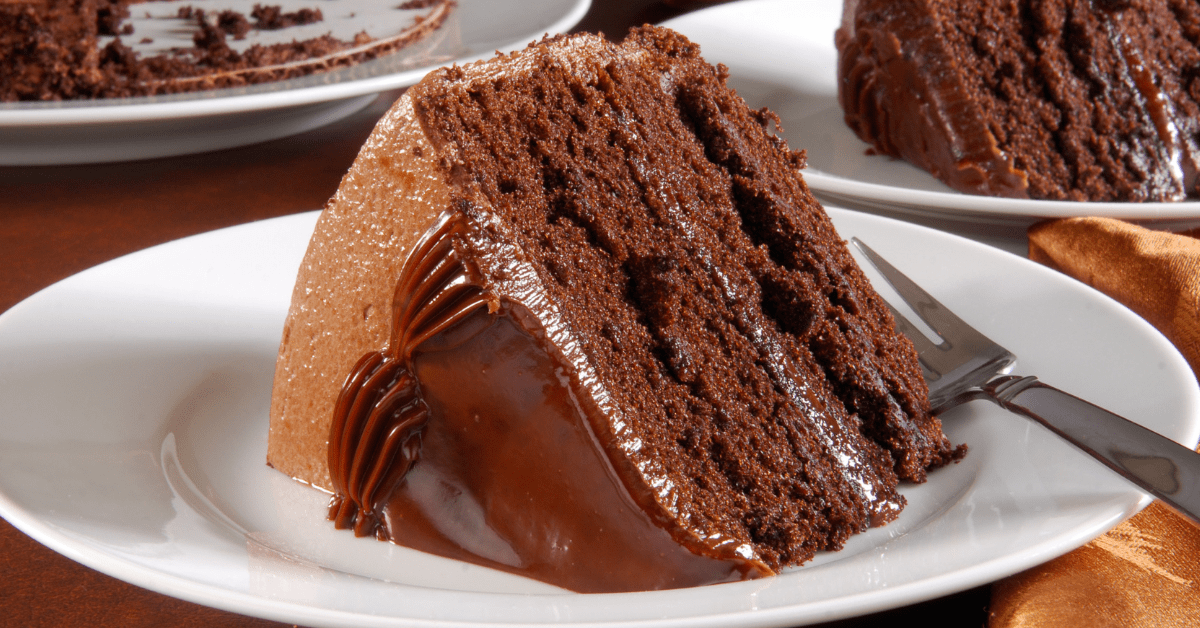 Slice of chocolate cake served ON a milkshake : r/WeWantPlates