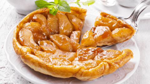 Homemade Caramel Apple Tart