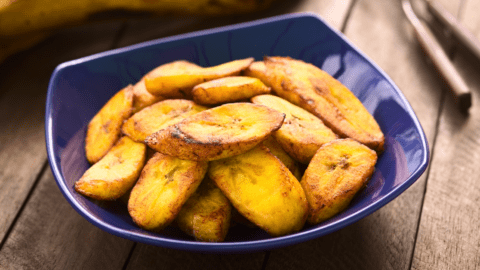Homemade Fried Plantains