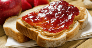 Homemade Peanut Butter and Jelly Sandwiches