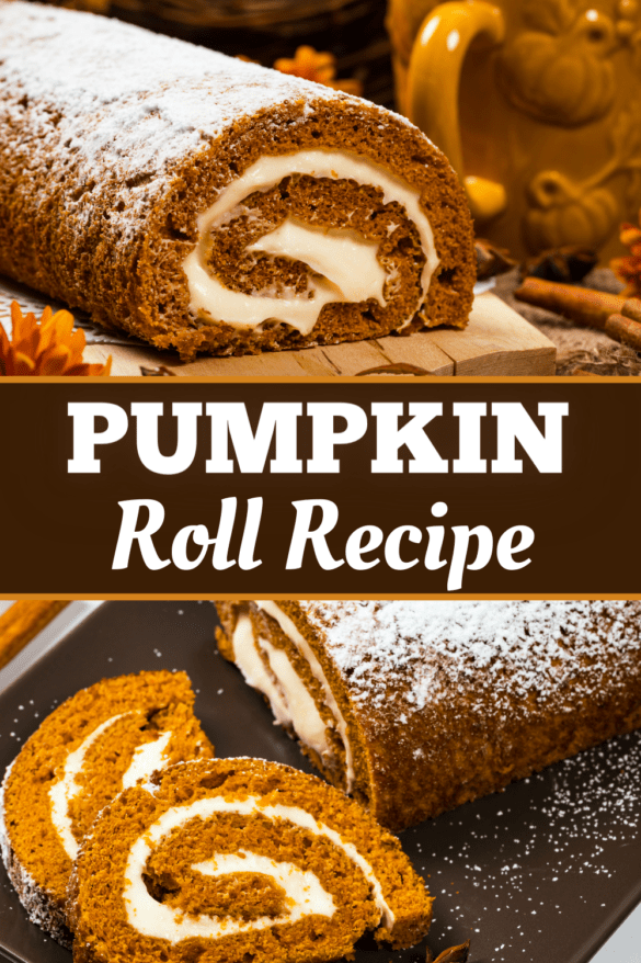 Pumpkin Roll Recipe - Insanely Good