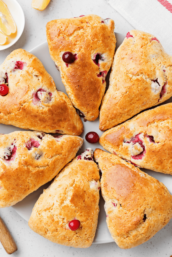 Scones with Pecan and Cranberry