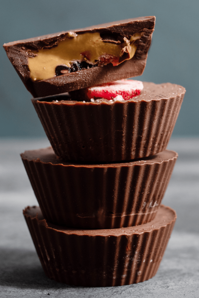 Stacks of Peanut Butter Cups