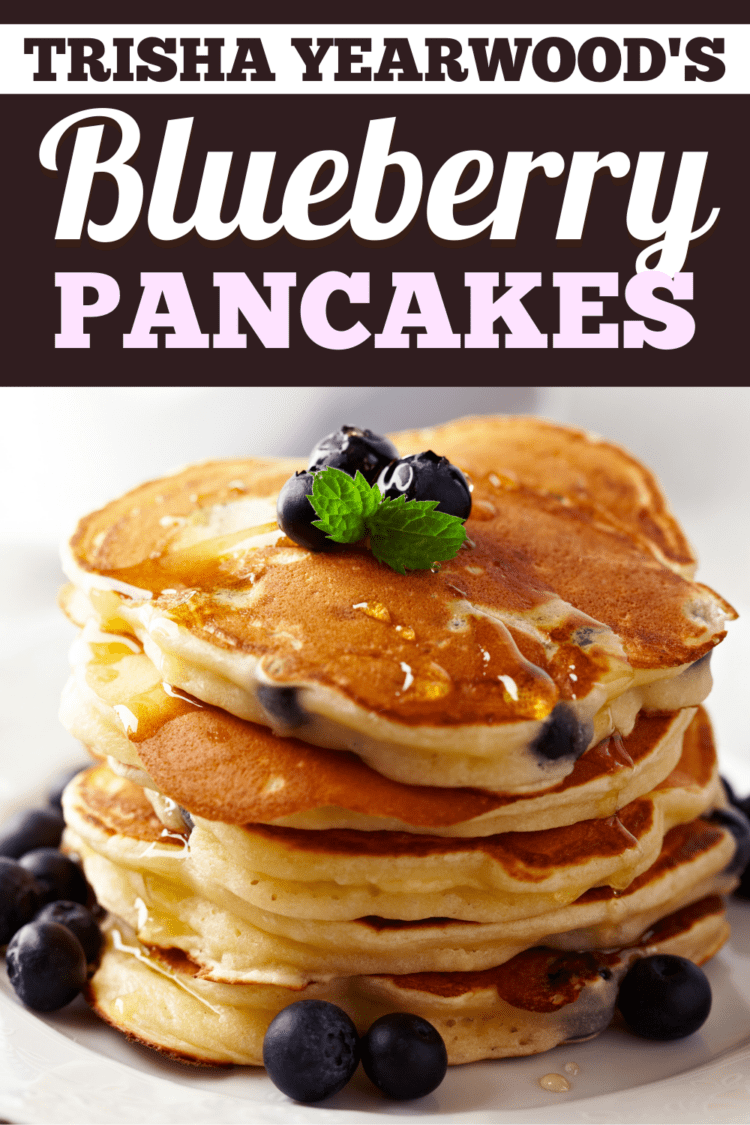 Trisha Yearwood's Blueberry Pancakes - Insanely Good