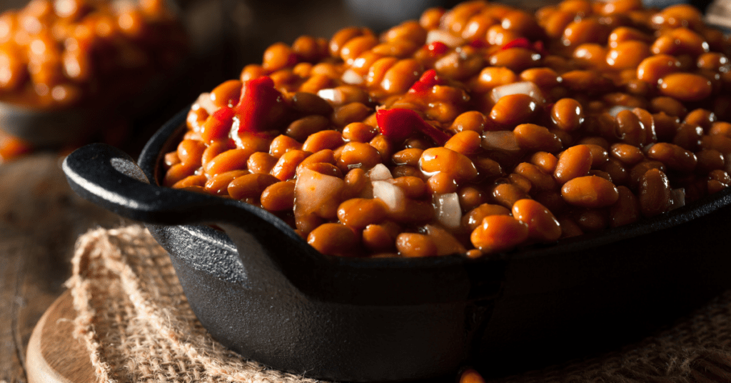 BBQ Baked Beans in a Skillet