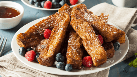 Homemade French Toast Sticks