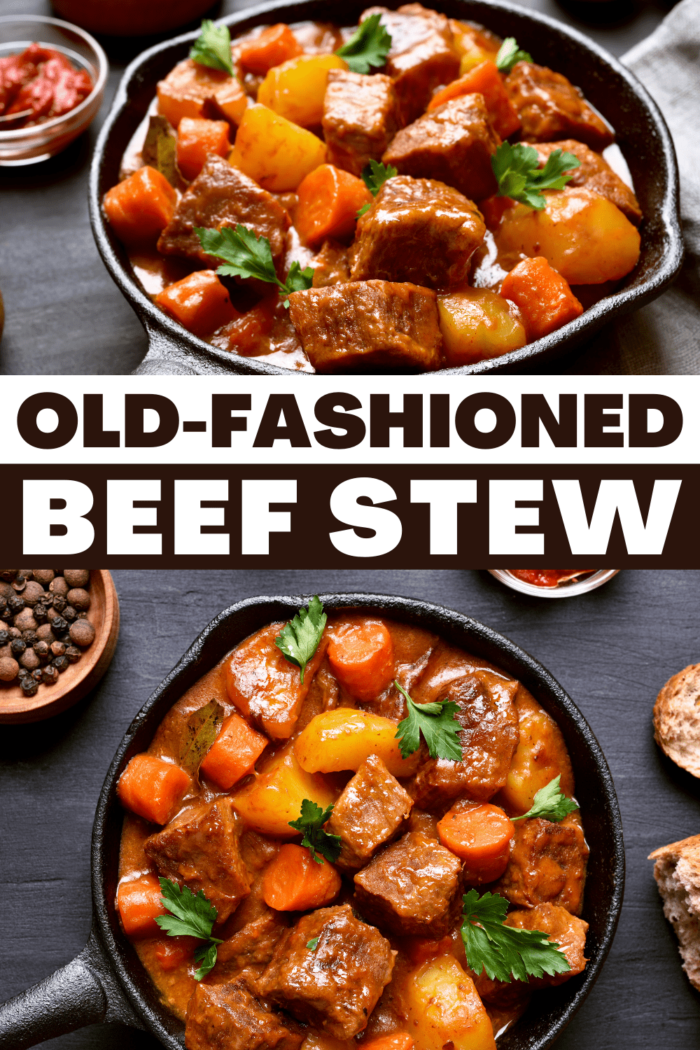 Old-Fashioned Beef Stew - Insanely Good