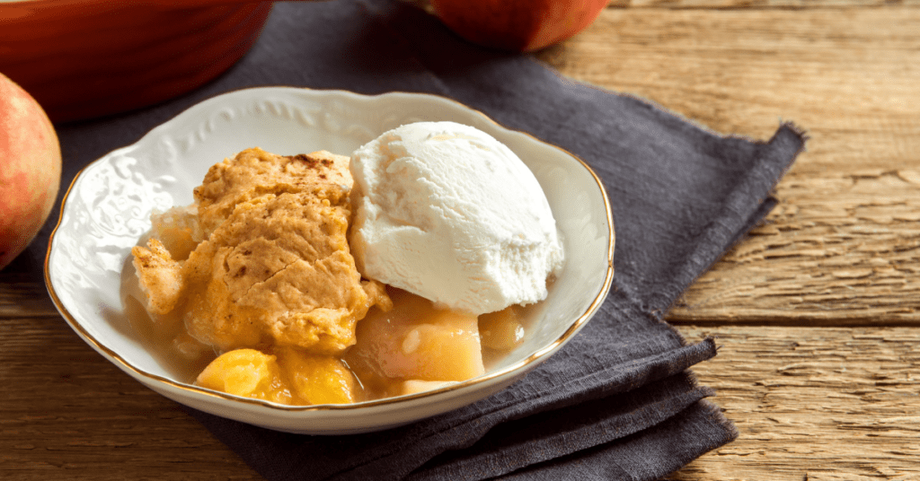 Bisquick Peach Cobbler Recipe Insanely Good