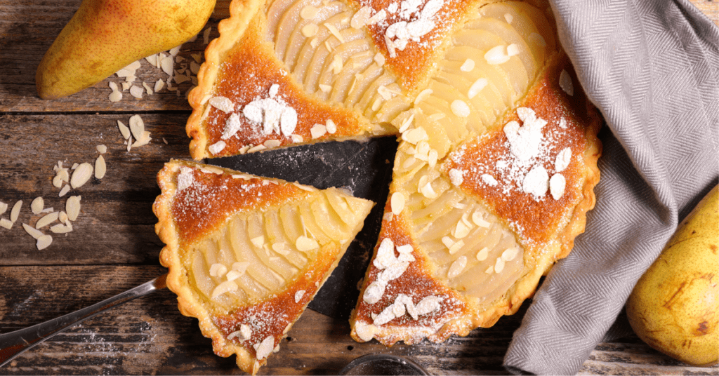 Pear Tart with Almonds