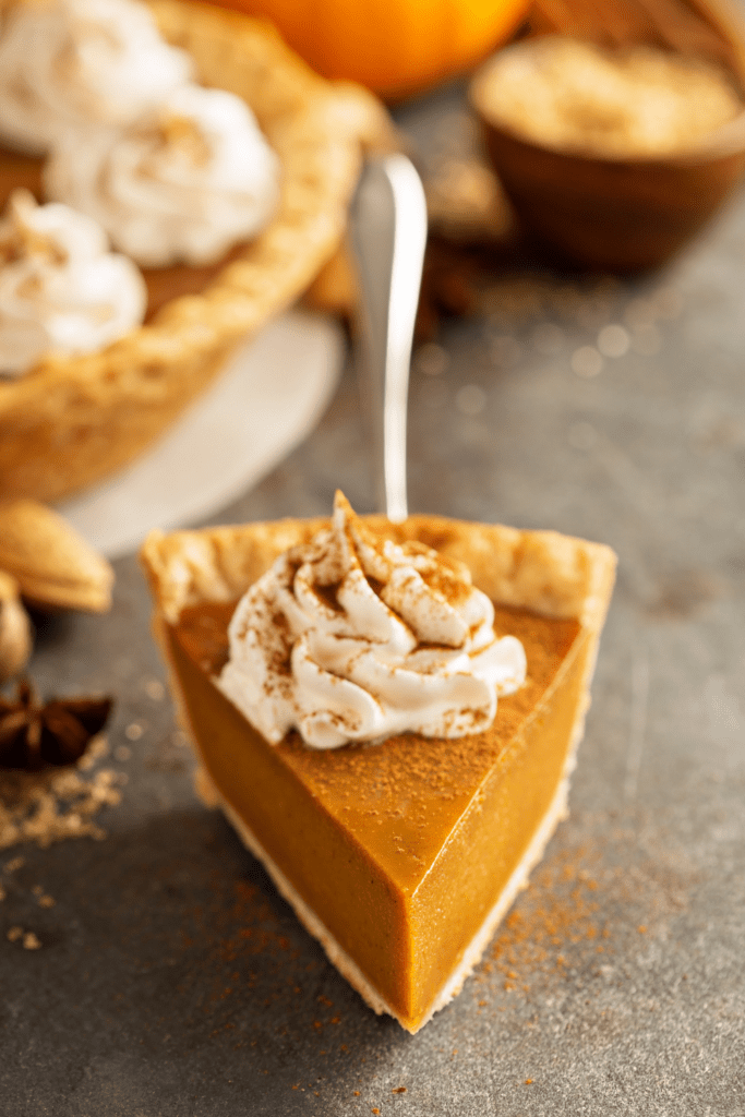 Slice of Pumpkin Pie