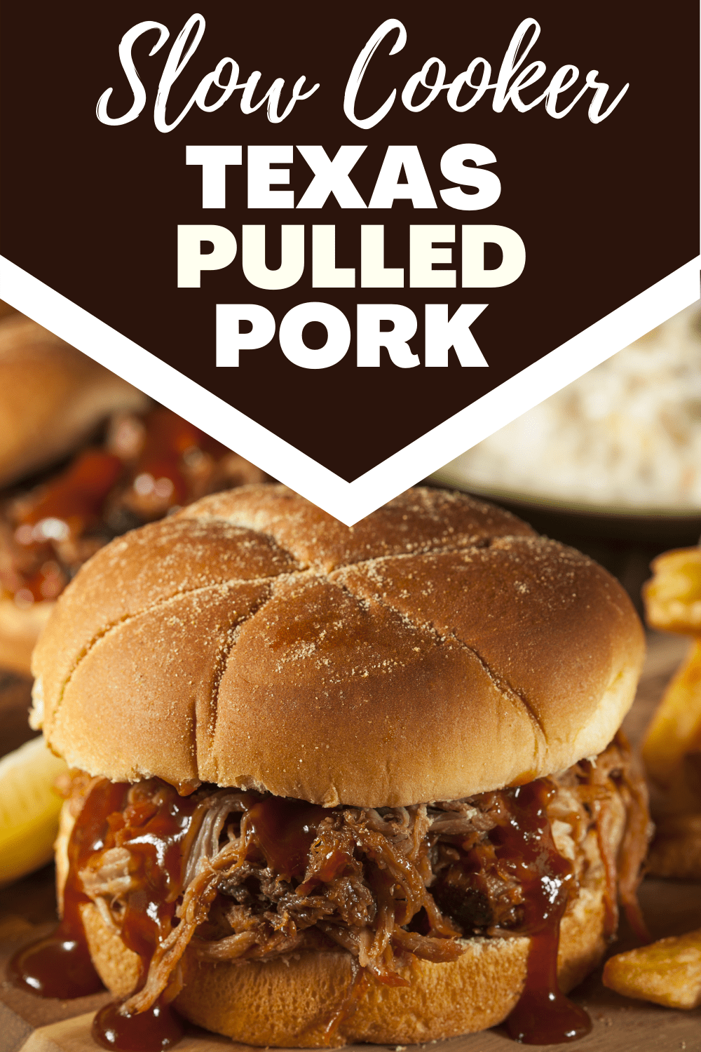 Slow Cooker Texas Pulled Pork - Insanely Good