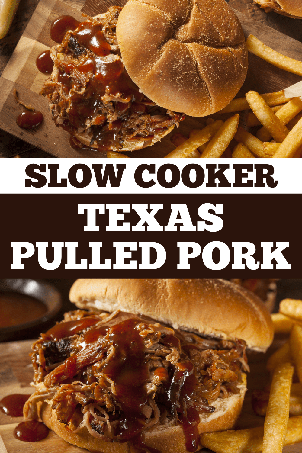 Slow Cooker Texas Pulled Pork - Insanely Good