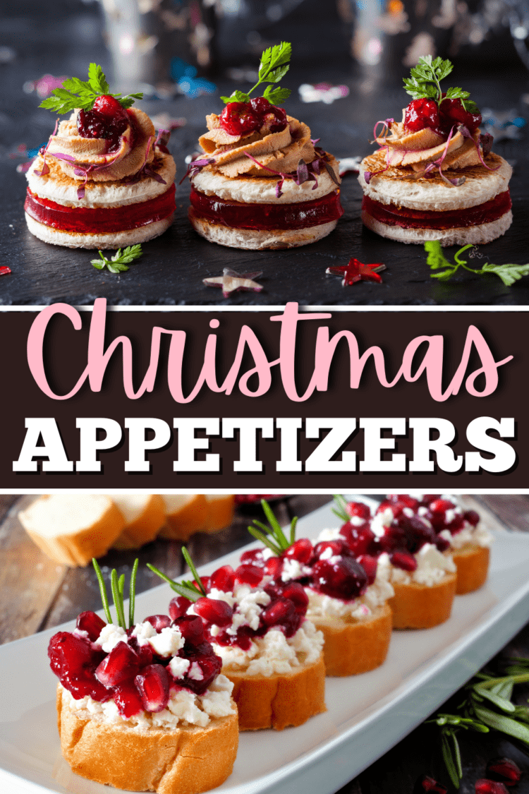 30 Best Christmas Appetizers to Feed a Holiday Crowd - Insanely Good
