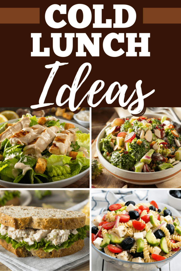 30 Cold Lunch Ideas (+ Easy Recipes) - Insanely Good