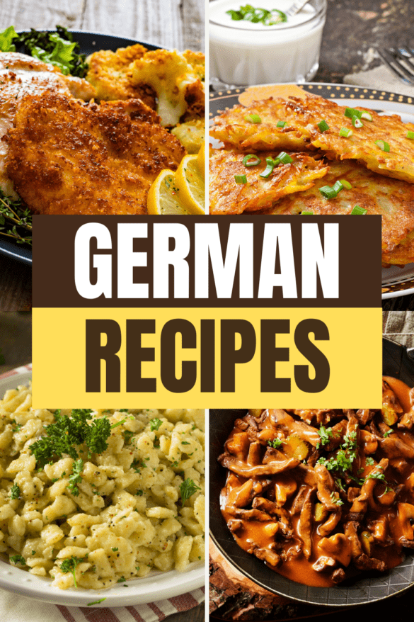 24 Authentic German Recipes - Insanely Good