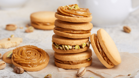 Homemade Alfajores Cookies