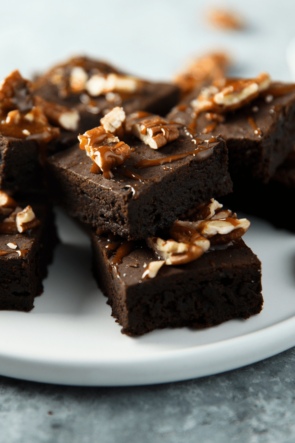 Homemade Fudge Brownies with Nuts
