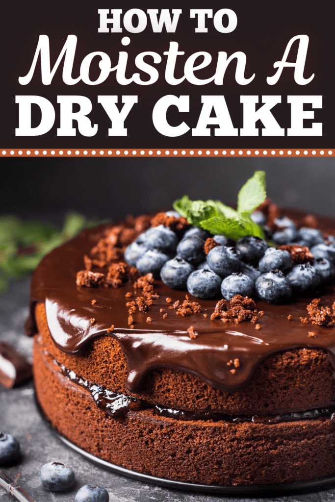 How to Moisten a Dry Cake