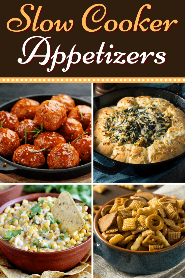 23 Easy Slow Cooker Appetizers - Insanely Good
