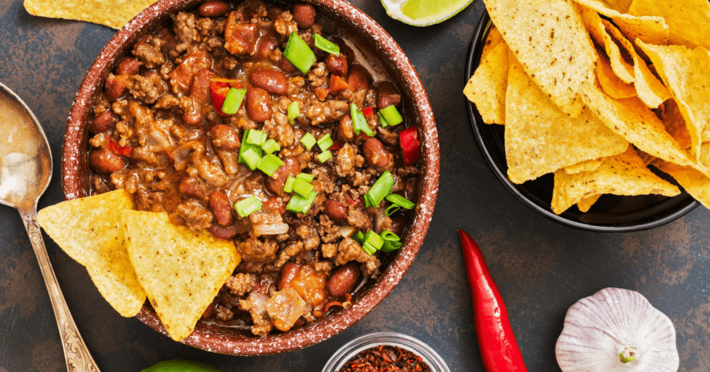 Chili with Chips on the Side
