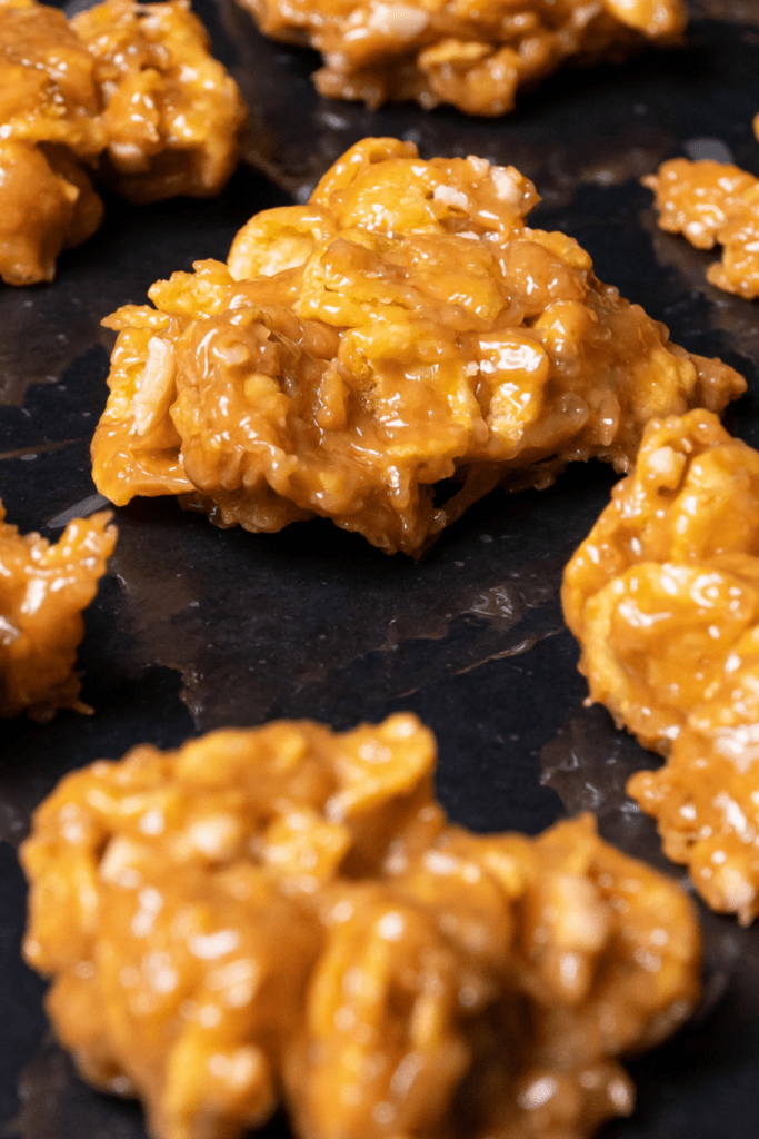 Deliciously Made Peanut Butter Cornflake Cookies