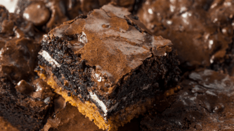 Homemade Chocolate Slutty Brownies