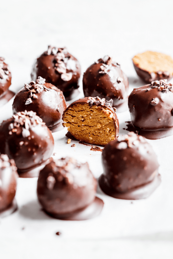 Peanut Butter Rice Krispie Balls Insanely Good