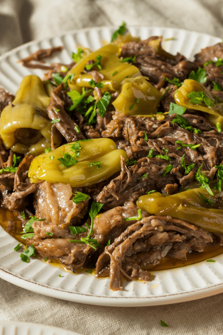 Mississippi Pot Roast {The Best Crock Pot Roast} Insanely Good