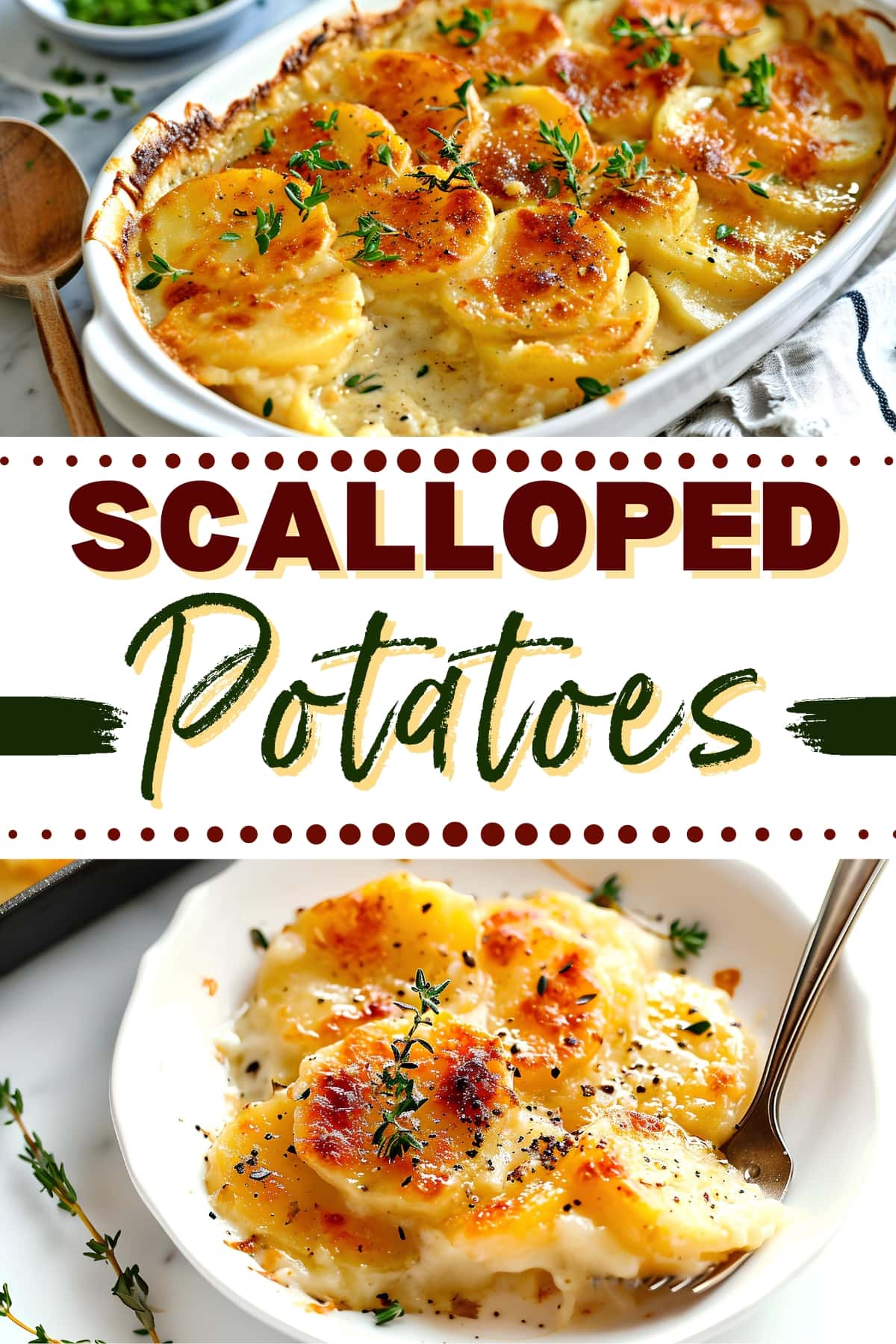 Scalloped Potatoes Recipe - Insanely Good