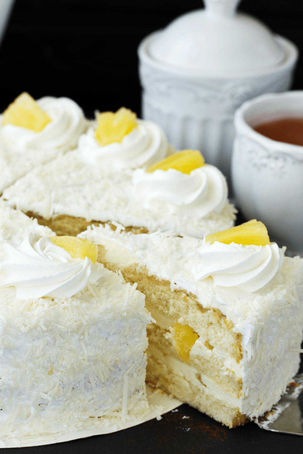 Pineapple Angel Food Cake - Insanely Good Recipes