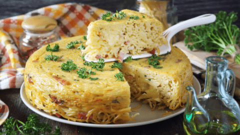 Homemade Spaghetti Pie