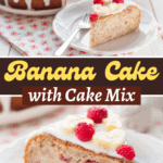 Banana Cake (with Cake Mix!)