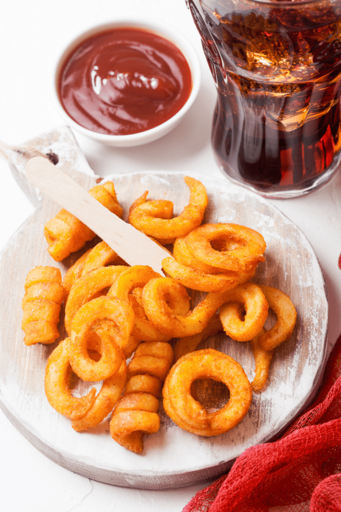 Curly Fries with Arby's Sauce and Cola