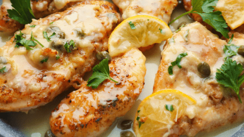 Delicious Homemade Chicken Piccata with Lemons and Capers