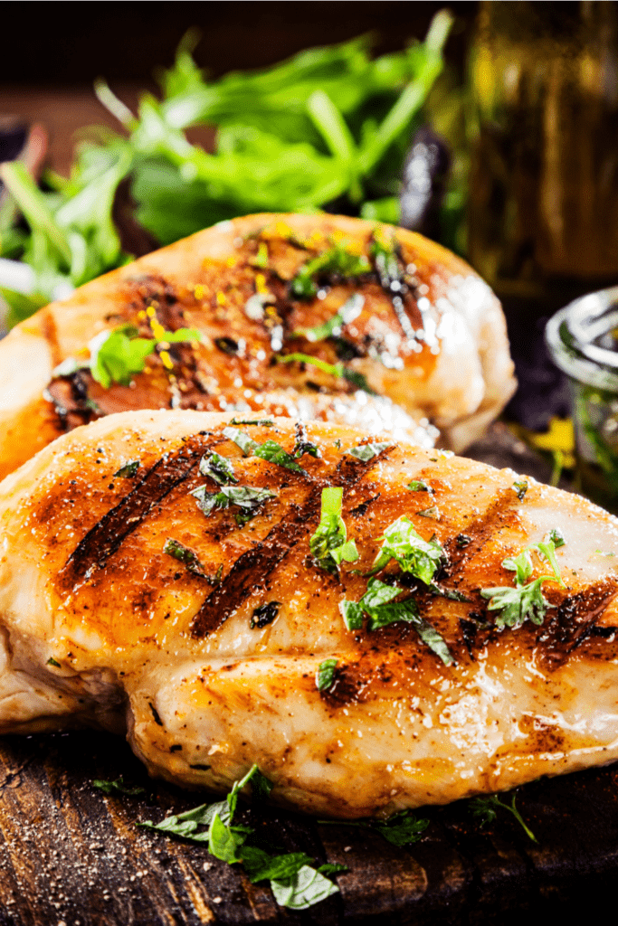 Grilled Chicken Breast with Herb