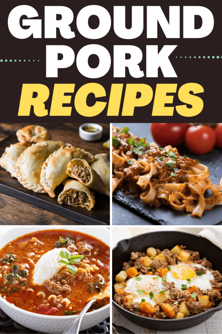 26 Easy Ground Pork Recipes for Dinner - Insanely Good